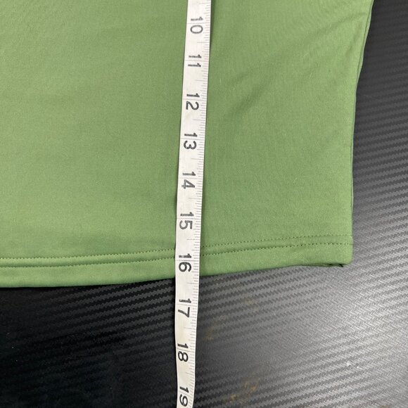 Reoria Women’s Green High-Neck Sleeveless Cropped Tank Top Stretch Yoga Sz Large - Picture 4 of 8